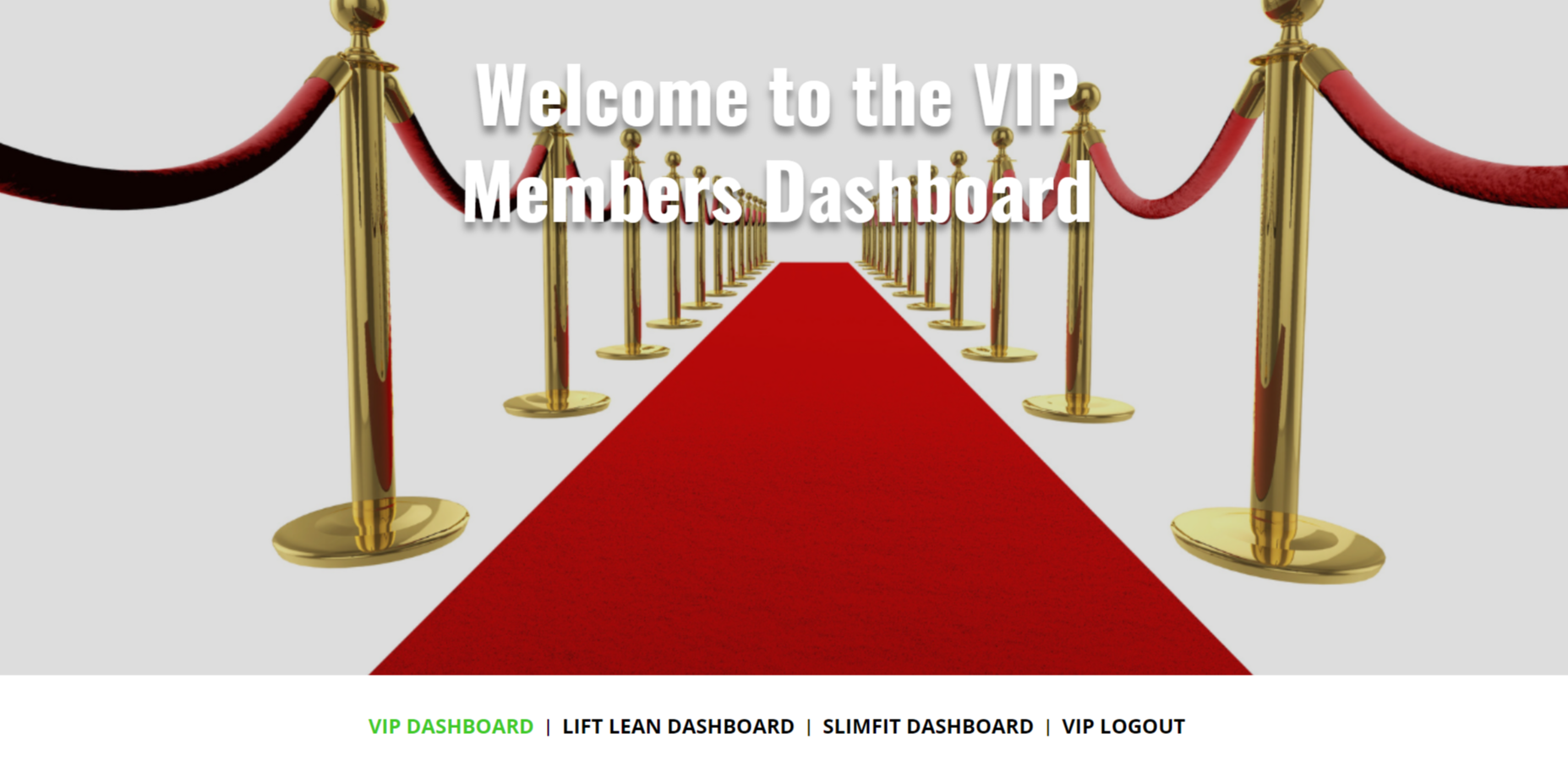 VIP Dashboard
